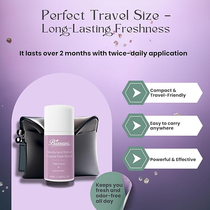 Roll-On Deodorant for Women and Men Bundle