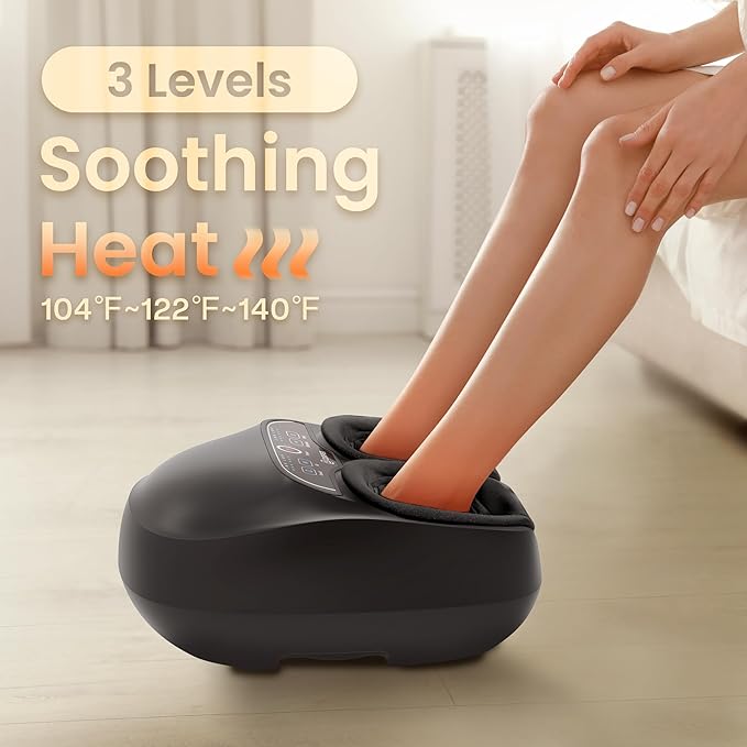 COMFIER Foot Massager Machine &amp Shiatsu Back Massager