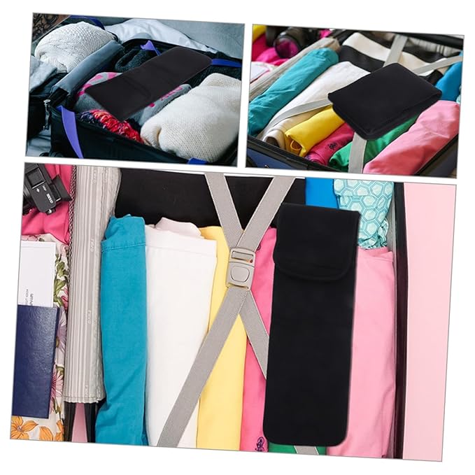 2pcs Hair Straightener Pouches Heat Resistant Curling Travel Case Portable Hair Styling Tool Organizer Bag