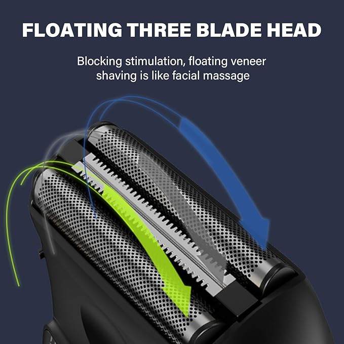 Electric Grooming Device Electric Shavers Small Electric Shaver Rechargeable Shaving Tool Present for Busy Individuals