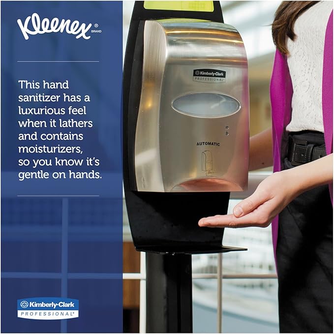 KIMBERLY-CLARK PROFESSIONAL KLEENEX Luxury Foam Moisturizing Instant Hand Sanitizer