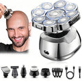 9D Head Shavers for Bald Men 6-in-1 Electric Bald Head Shavers for Men Wet/Dry LED Display Electric Razor for Mens Hair Trimmer
