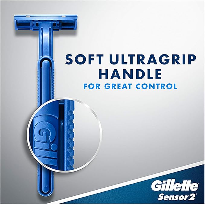 Gillette Sensor2 Disposable Razors 12 ea.(Pack of 2)