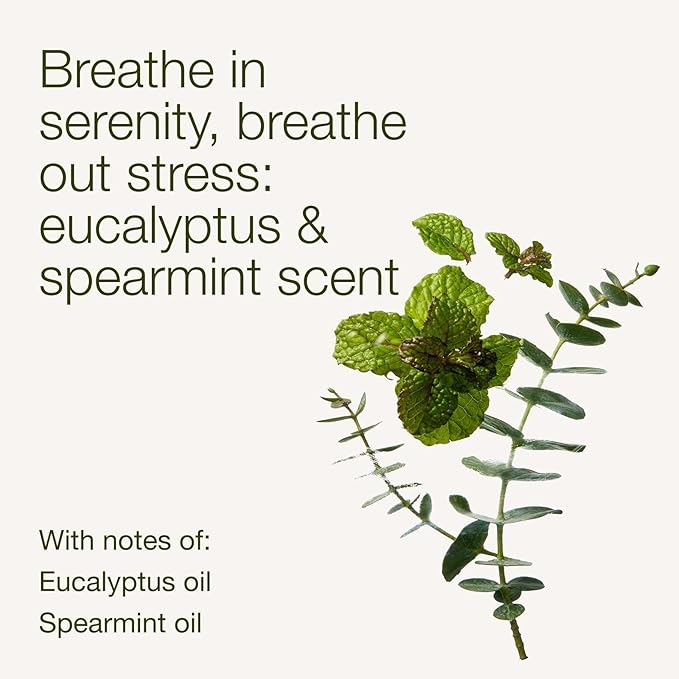 Bath &amp Body Works Eucalyptus Spearmint Body Wash &amp Foam Bath Aromatherapy Cleanser with Vitamin E &amp Aloe Non-Drying &amp Gentle for Daily Use 10 fl oz - 2 Pack