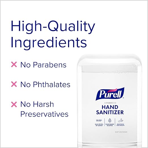 PURELL Advanced Hand Sanitizer Fragrance Free Foam 1200 mL Refill for PURELL ES10 Automatic Hand Sanitizer Dispenser (Pack of 2) - 8351-02