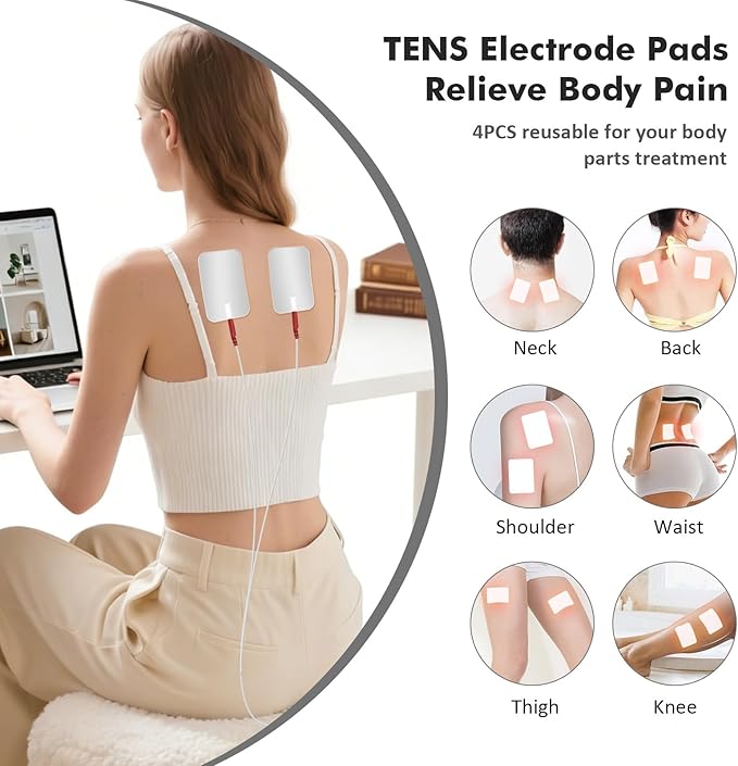 EMS Foot Massager for Neuropathy : FSA Eligible Electric Foot Massager for Circulation and Pain ReliefHsa Plantar Fasciitis25 Modes 99 Intensities4 TENS Unit Muscle Stimulator PadsGifts for Mom