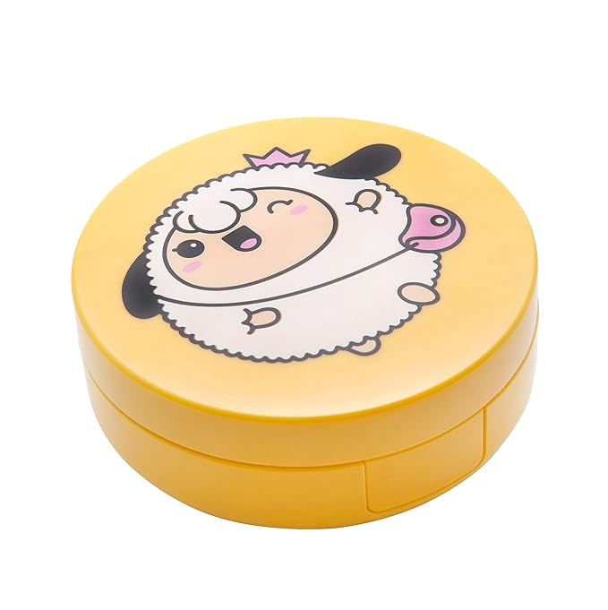 Puttisu Sun Cushion: Kid-Friendly Easy-Pound Mineral Sunscreen - Safe Gentle &amp Fun for Children - EWG Green Rated Natural Ingredients Less Irritation - Family-Friendly Refill Bundle