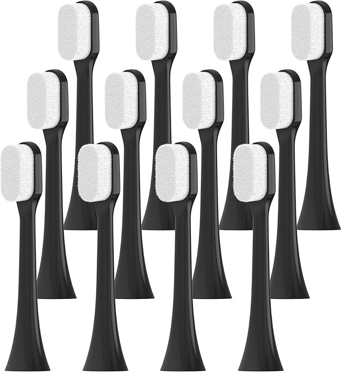 Soft Bristles Replacement Brush Heads(12 Pcs)