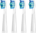 Replacement Toothbrush Heads Compatible with COSOUL Electric Toothbrush Soft Bristle Nozzles Deeply Clean(4pcs White)