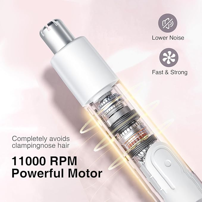 TOUCHBeauty 2024 Upgraded All-in-One Facial Hair Trimmer for Women TB1458 (Battery)+TB 2158（Rechargeable）