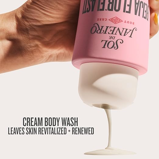 Sol de Janeiro Moistuizing Shower Duo | Delicia Drench Shower Oil &amp Beija Flor Elasti Body Wash | Cheirosa 59 &amp 68 | 13 fl oz. | Amazon Exclusive