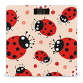 Cute Ladybug Smart Scale for Body Weight Accurate Bathroom Scale with LED Display Digital Weight Scales Weighing Machine High Precision Scales for Bath Home