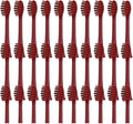 20/50/100 Pieces Toothbrush Heads Compatible for Apiyoo P7/Y8/SVP/Moon Electric Heads Vacuum Bristle Nozzle(100Red)