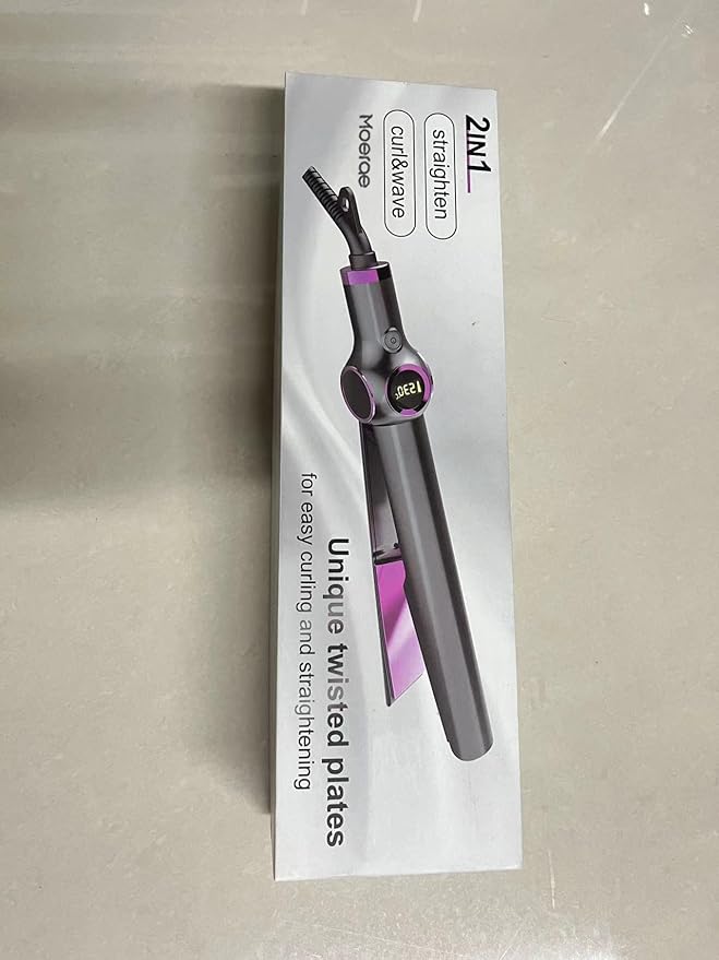 Crimping Irons Ceramic Hair Crimping Irons with Adjustable Temperature Controls for All Hair Types
