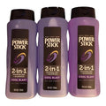 Power Stick 2-in-1 Shower Gel and Shampoo Cool Blast 18 Fl Oz set 3