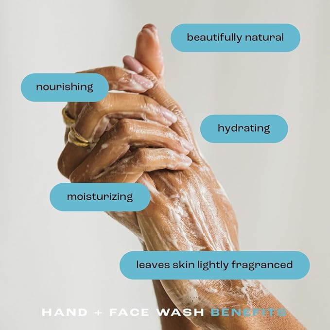 Natural Inspirations Sea Salt Citrus Moisturizing Hand + Face Wash 12oz