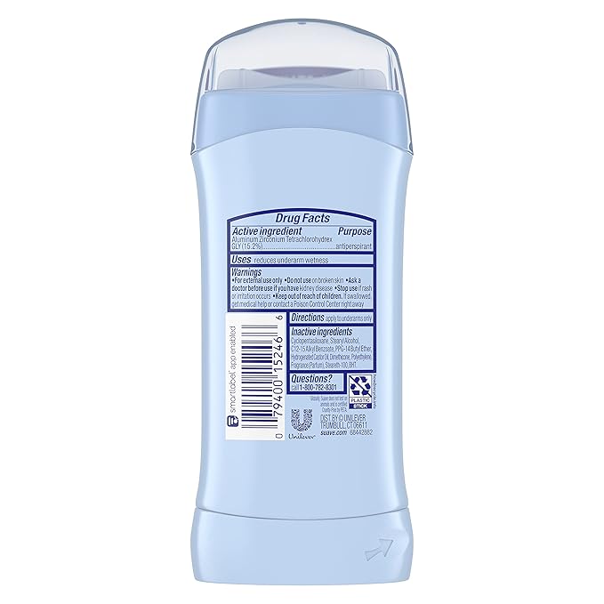 Suave Tropical Paradise Invisible Solid Anti-Perspirant Deodorant 2.6 oz (Pack of 12)