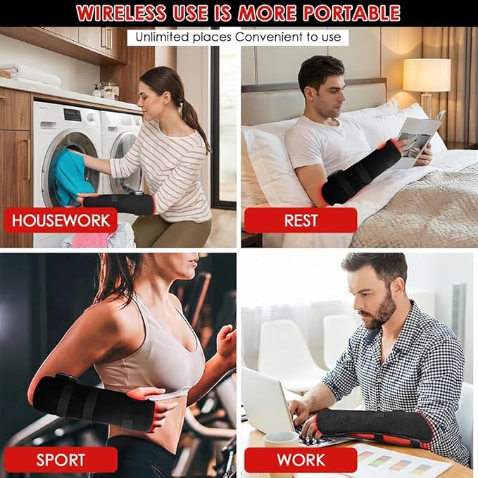 Activa Cuff Red Light Therapy Arm &amp Leg Relief Unrestricted Daily Activity
