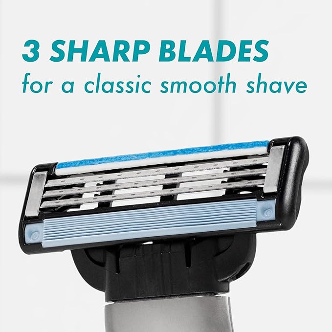 Mach3 Razor Refills for Men 15 Razor Blade Refills