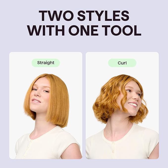 Wavytalk Steamline Pro Steam Straightener Brush and Cool Curl Pencil Airflow Styler