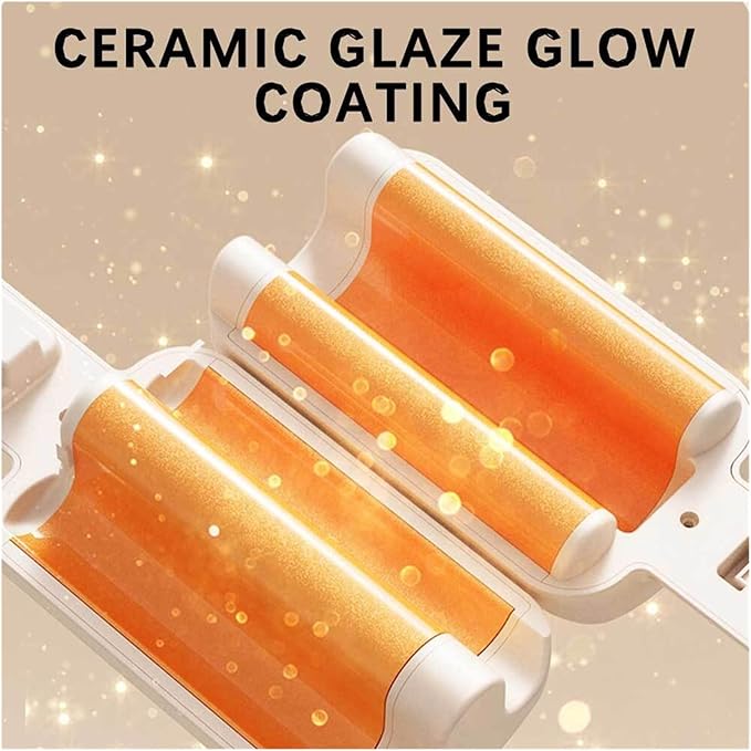 32mm Electric Curling Iron Tool for Long and Long-Lasting Deep Waves(Style2UK)