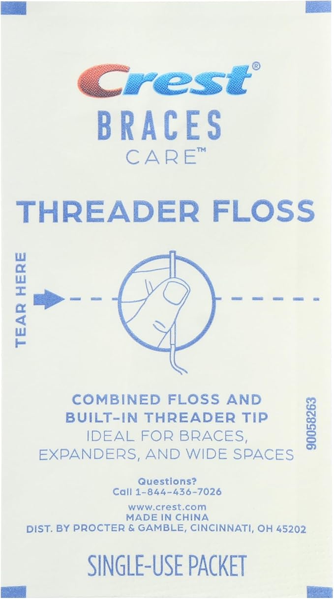 Care by Threader Floss (30) Single-Use Packets