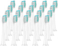 8Pcs Replacement Brush HeadsCompatible for Philips HX3/HX6/HX9 Series Electric Toothbrush Heads HX6064(20Pcs White)