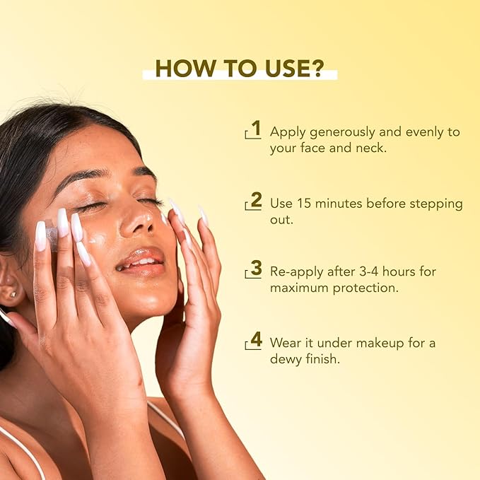 B.e.l.l.a Vita Water based Hydrating Unisex Sunscreen | SPF 50 Lightweight PA+++ | For All Skin Types No White Cast Non - Greasy Finish UV Protection | For Men &amp Women 50ml.