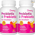 Vaginal Probiotics 70 Billion CFU Probiotics for Women 13-in-1 Womens Probiotic &amp Organic Prebiotics for Vaginal Urinary pH Balance Immune Gut &amp Digestive Bloating Health - 4 Months Sup