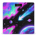 Fluorescent Planet Weight Scale Cute Bathroom Scale for Body Highly Accurate Digital Weighing Machine for People Compact LCD Display Scales with Sturdy Toughened Glass Scales