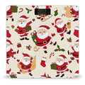 Automatic Switch Digital Bathroom Weighing Scale Smart Scale for Body Weight Cute Cartoon Santa Claus Christmas