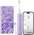 Laifen Wave Special Electric Toothbrush New 2025 Version Oscillation &amp Vibration Sonic Electric Toothbrush for Adults with App 2 Brush Heads IP68 Waterproof Travel-Friendly (Misty Lavender)