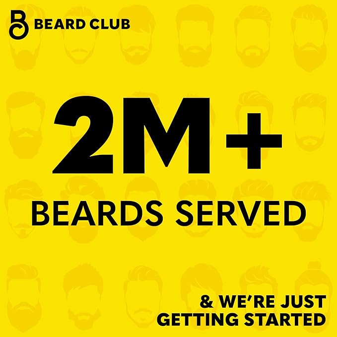The Beard Club Fresh Water Body Wash: Invigorating All-in-One Shower Gel for Men Deep Cleansing &amp Moisturizing Formula Sulfate-Free with Natural Essential Oils 4 fl oz (Pack of 2)