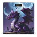 Purple Dragon Purple Moon Scale for Body Weight Digital Bathroom Scale Toughened Glass High Precision Scales for Body Weight with Large LCD Backlight Display Weight Scales