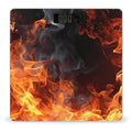 Fire Flame Smoke Weight Scale for Body Weight Digital Bathroom Scale High Capacity Accurate Digital Weighing Scales and Easy-to-Read on Backlit LCD Display Scales