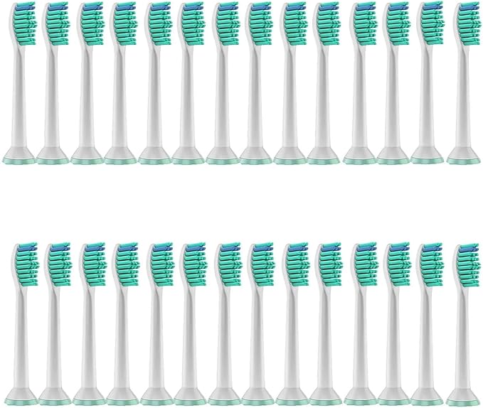 16-32pcs Replacement Toothbrush Heads Compatible for with Brush Head 1100 2100 4100 4300 5100 5300 6100(28pcs)
