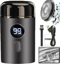Mini Portable Electric Shaver Portable Electric Shaver with Replacement Blade Ipx-7 Waterproof