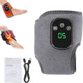 Cordless Ankle Massager with Heat 3 in 1 Foot Massager USB Rechargeable Heating Wrap with 5 Heat Levels &amp 3 Vibration Modes Shiatsu Massage for Foot Pain Relief Arthritis Sprains
