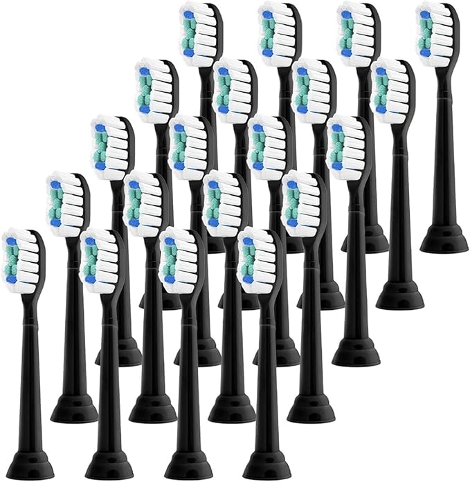 12 Pcs Replacement Brush HeadsCompatible for Sonicare Toothbrushes Head Teeth Cleaning