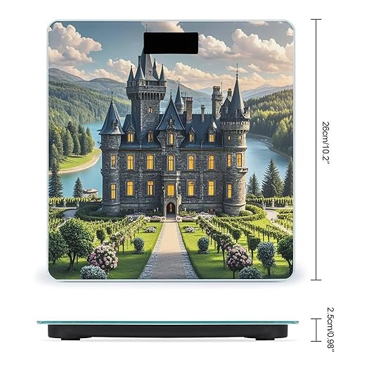 Tower Estate Scale for Body Weight Smart Scales Digital Bathroom Scale High Precision Weighing Scales with Large Display Weighing Machine for People