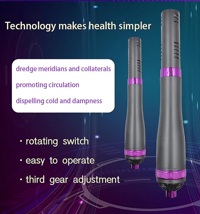 Terahertz Physiotherapy Device 3 Levels of Wind Adjustment Open Up Circulation Within The Body Dredge The Meridians Helps The Body Repair Itself and Relieves Body Pain for Home Spa Salon