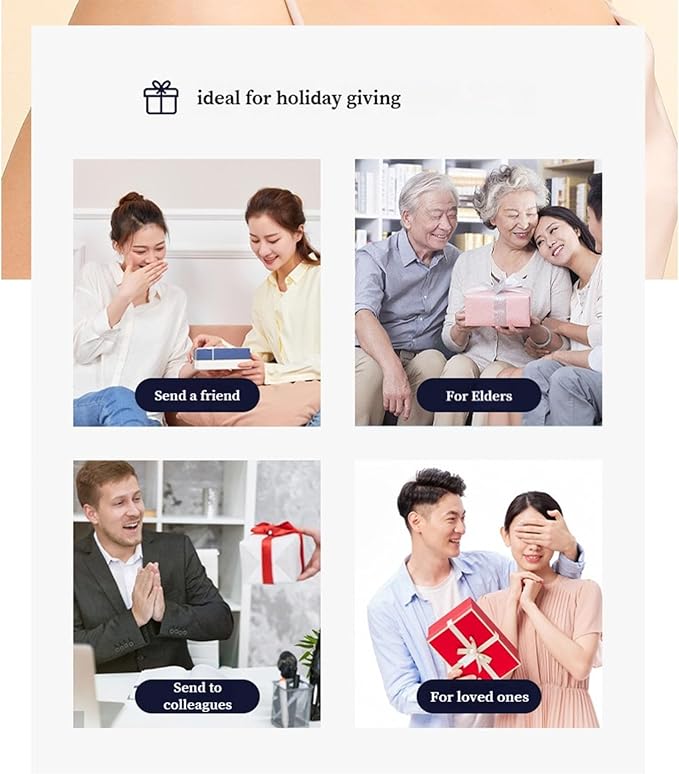 2026 New Portable Electric Neck Massager with Heat 10 Massage Modes 16 Intensity Levels Wireless Remote Control 15-Minute Smart Timer and Digital Display Relaxing Gifts for Men Women (White)