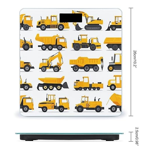 Energy Saving Scale Bathroom Weighing Scale Smart Scale for Body Weight Digital Construction Equipment Forklifts Cranes Excavators Tractors Bulldozers Trucks