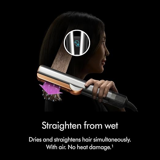 Dyson Airstrait™ Straightener Wet to Dry Hair Straightener No Heat Damage No hot Plates All Hair Types