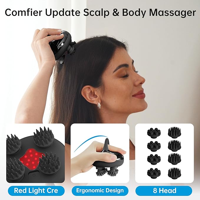 COMFIER Shiatsu Foot Massager &amp Scalp Massager