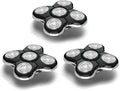 3PACK XR7000 Balder Pro Replacement Head Compatible with Remington Balder Pro Head Shaver Model XR7000/XR1500/XR1501