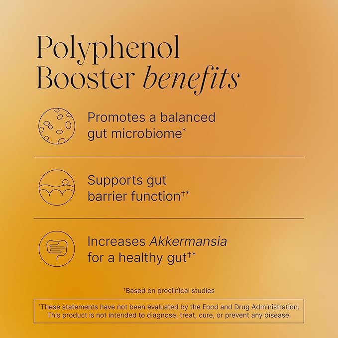 Pendulum Polyphenol Booster Antioxidant from Superfoods Beneficial Plant Compounds for Good Health Helps Boost Akkermansia Muciniphila for Men &amp Women (60 Capsules 1-Pack)