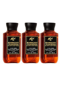 Bath &amp Body Works Mahogany Teakwood Travel Size 3-in-1 Hair Face &amp Body Wash – 3 Pack – Mahogany Oak &amp Lavender Scent – 3 fl oz Each