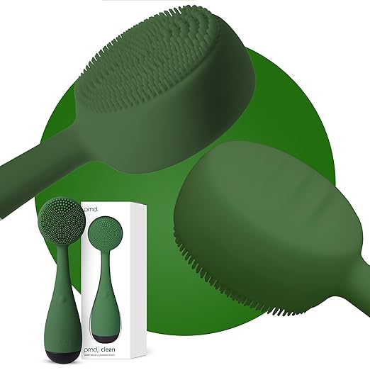 PMD Clean - Smart Facial Cleansing Device with Silicone Brush &amp Anti-Aging Massager