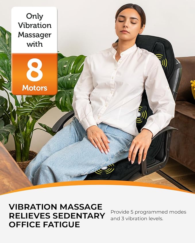 CooCoCo Plantar Fasciitis Foot Massager &amp Vibration Back Massager